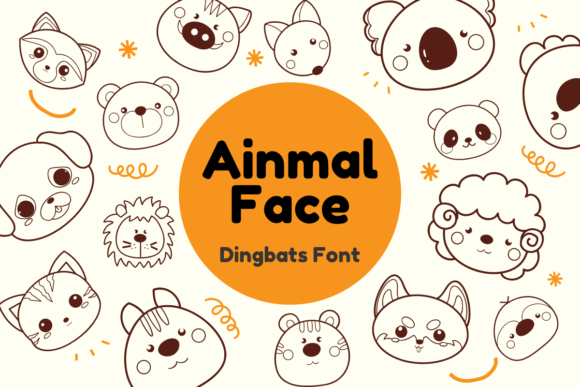 Animal Face: A Playful Font for Creative Projects