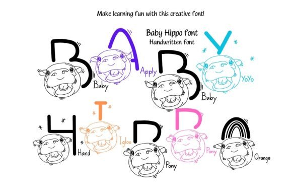 Baby Hippo Font: Playful & Professional