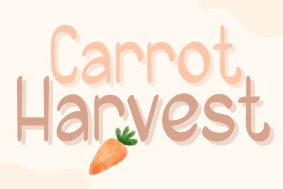 Carrot Harvest Font Review
