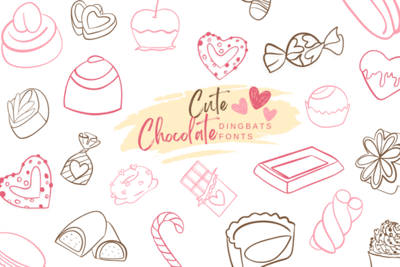 Cute Chocolate Font for Web Design