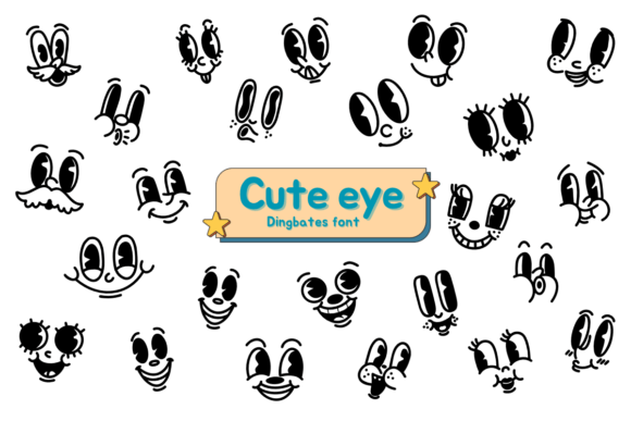 Cute Eye: A Playful Font for Editorial Design