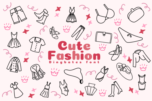 Cute Fashion Font for Playful Design