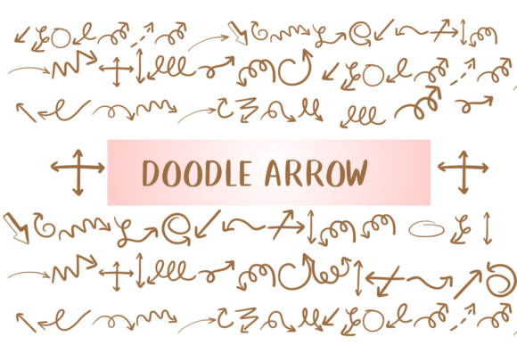 Doodle Arrow Font: Playful Typography for Digital Marketing