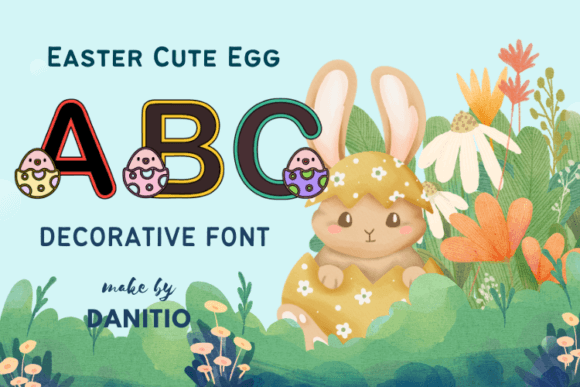 Easter Cute Egg Font Review