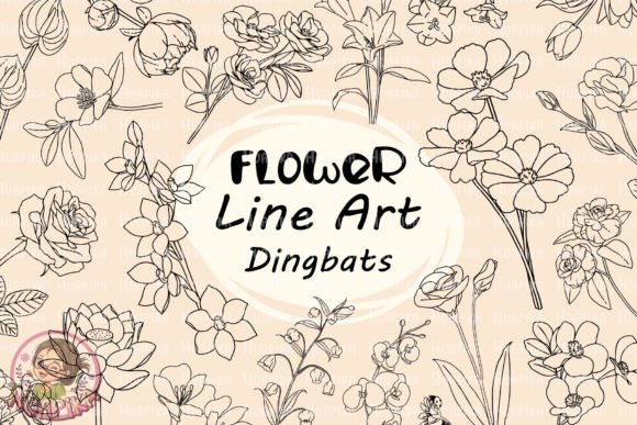 Flower Line Art Review