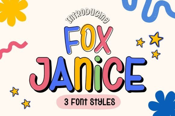 Fox Janice: A Playful Typeface for Creative Projects
