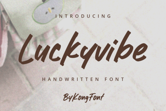 Luckyvibe: A Playful Font for Digital Design