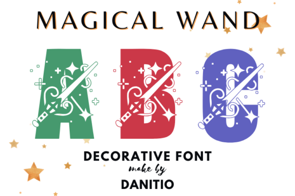 Magical Wand Font for Business Branding