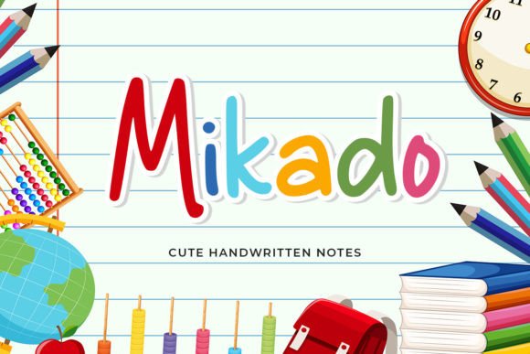 Mikado Font: Handwritten Style for Business