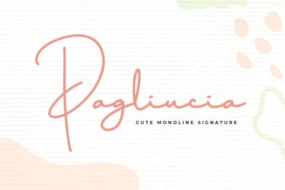 Pagliucia: A Stylish Font for Business Branding