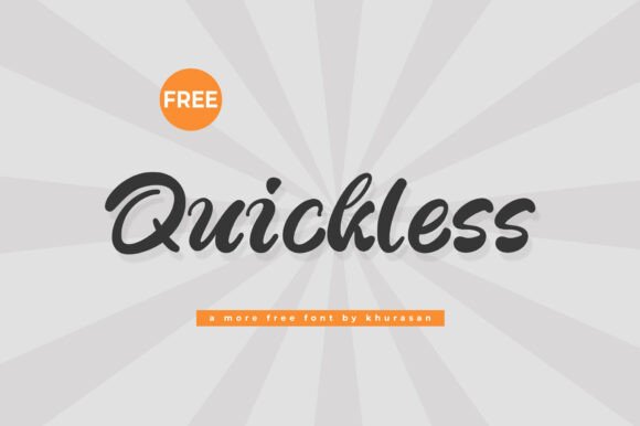 Quickless: A Cute Handwritten Font for Creative Projects
