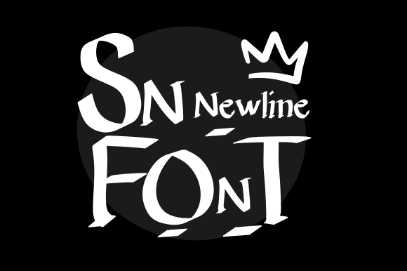 Sn Newline: A Font for Editorial Soul