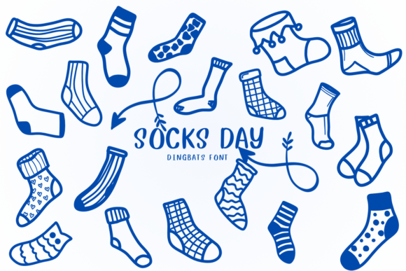 Socks Day Font for Creative Projects